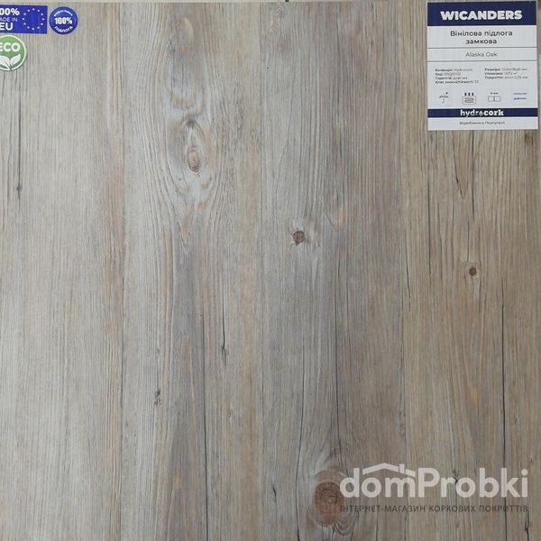 Вінілова підлога Amorim Hydrocork Promo Alaska Oak Q0 Q0 фото