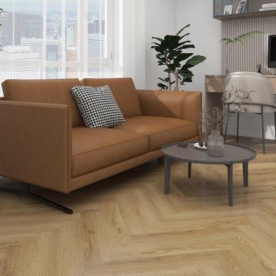 Виниловый SPC ламинат Nomad Flo Classic Herringbone Coro NF10345 NF10345 фото